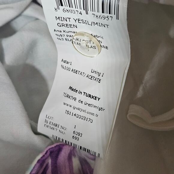 IPEKYOL Floral Dress Pants with Pockets Size 12 - Picture 4 of 4